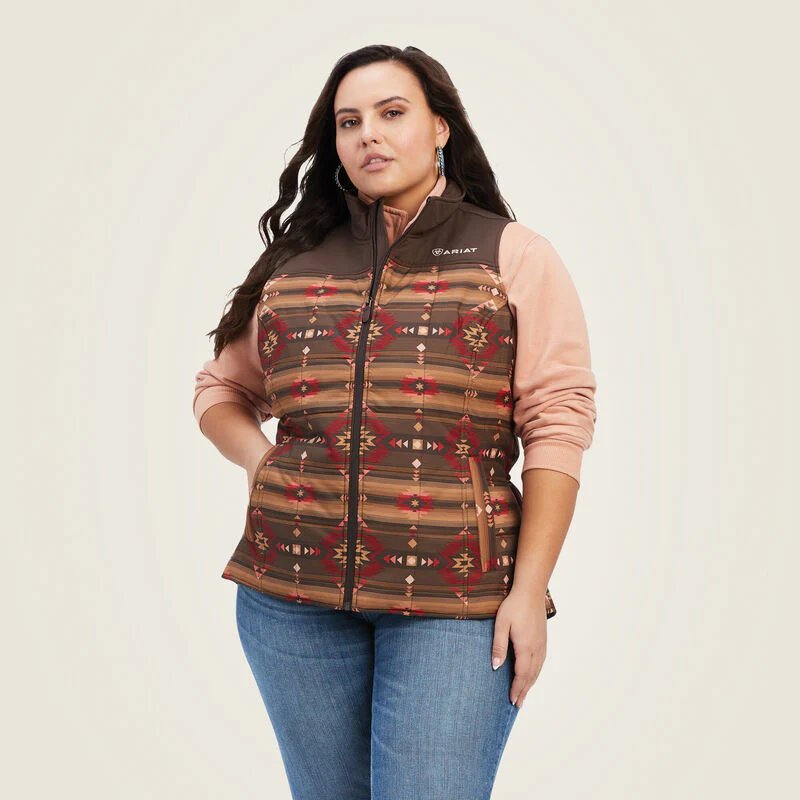 Veste Ariat Femme Crius Insulated Vest - CANYONLANDS PRINT – Image 2