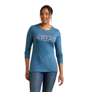 T-Shirt femme manche longue Ariat Ladies Serape Style