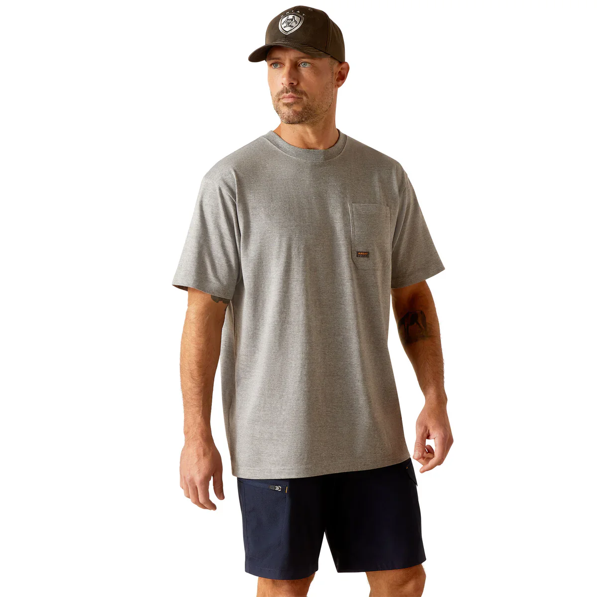 T-shirt Rebar Cotton Strong Burning Rubber – Image 2