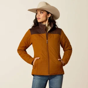 Manteau Ariat Femme Crius Insulated Jacket - CHESTNUT|CHOCOLATE PLUM
