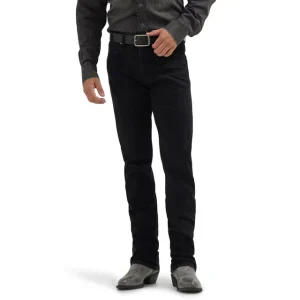 Jean Wrangler homme retro slim straight black