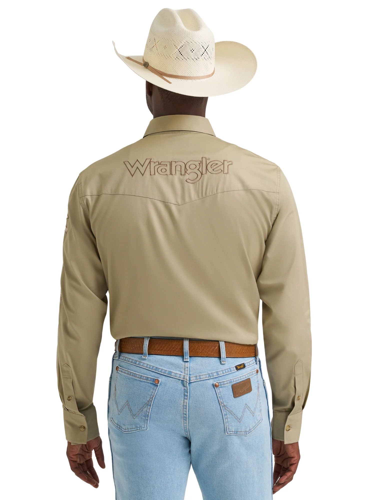 Chemise Western Logo Brune Camo - Homme – Image 5