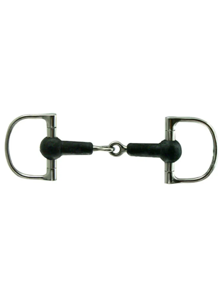 Mors Classique Rubber Dee Ring Snaffle – Image 2
