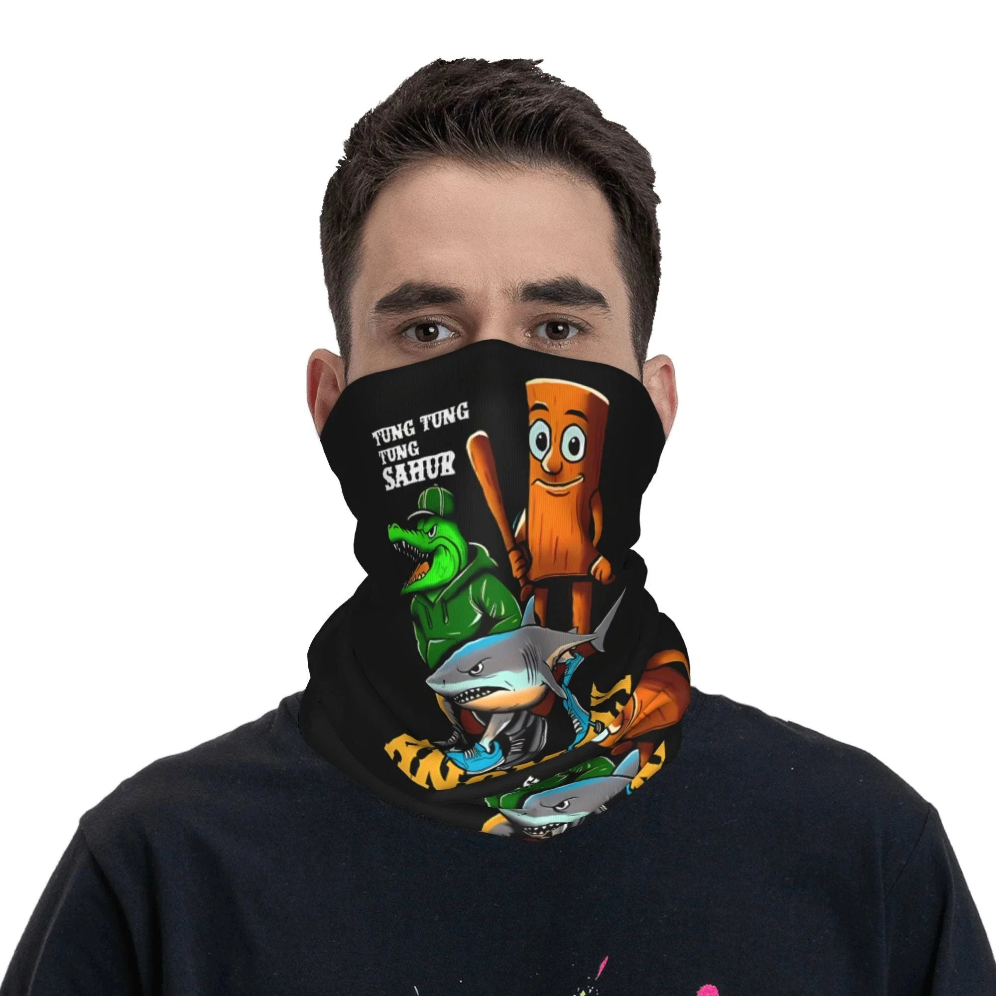 Brainrot Foulard Masque Polyester Italien Accessoire Pop Culture – Image 6