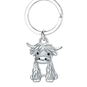 Porte-clés Highland argent