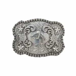 Boucle de ceinture Horsehead et étoiles