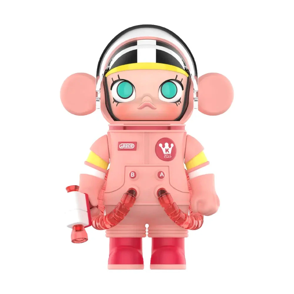 Pop Mart Figurine Mega Space Molly 100 Pour Cent Cosmique Rose