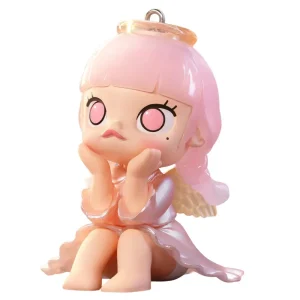 Pop Mart Molly Castle Miracle Box Figurine Vinyle Rose Pastel