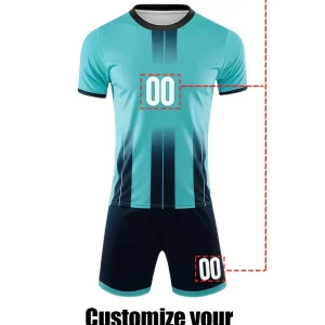 Maillot Football Séchage Rapide Numéros Noms