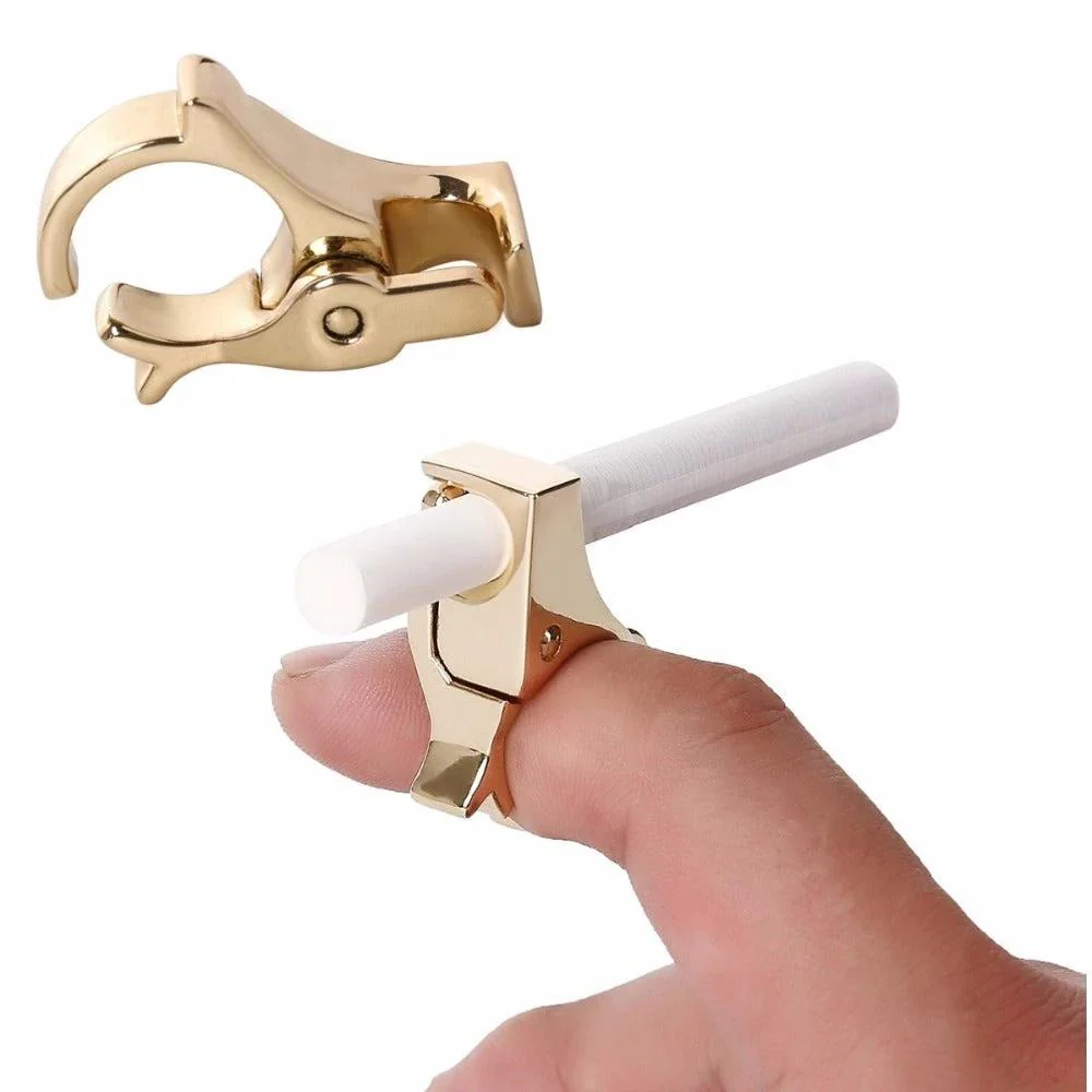 Chillvibes Bague Porte Cigarette Métal Argenté Limité – Image 9