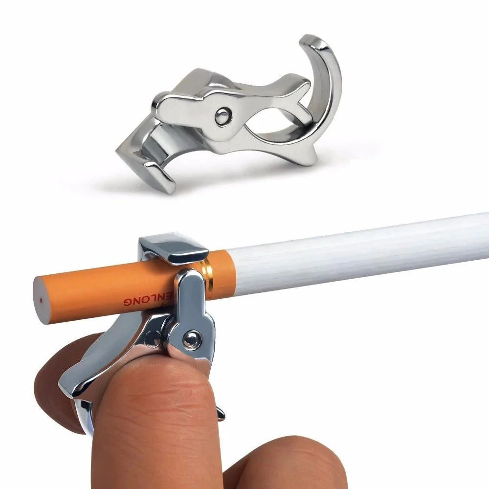 Chillvibes Bague Porte Cigarette Métal Argenté Limité – Image 7