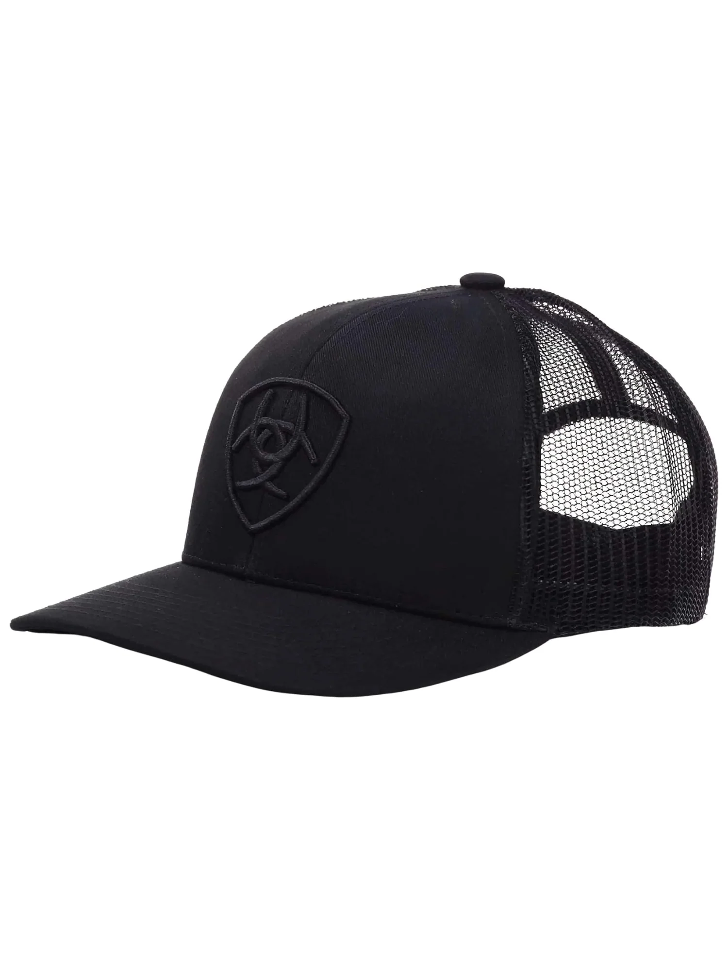 Casquette noire à logo Shield brodé – Image 2