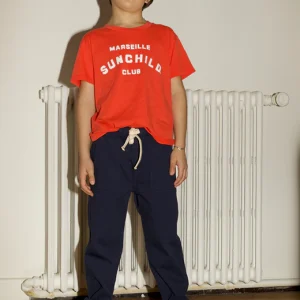 T shirt garçon - Club - Tangerine