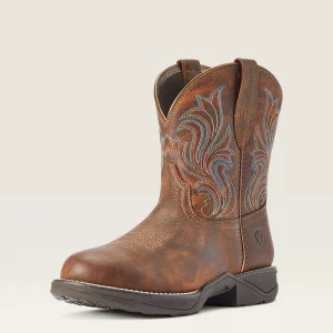 BOTTES ARIAT ANTHEM ROUND TOE SHORTIE (Femme)
