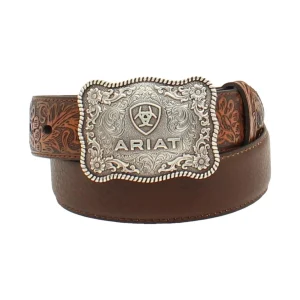 Ceinture Florale Embossée - Enfant