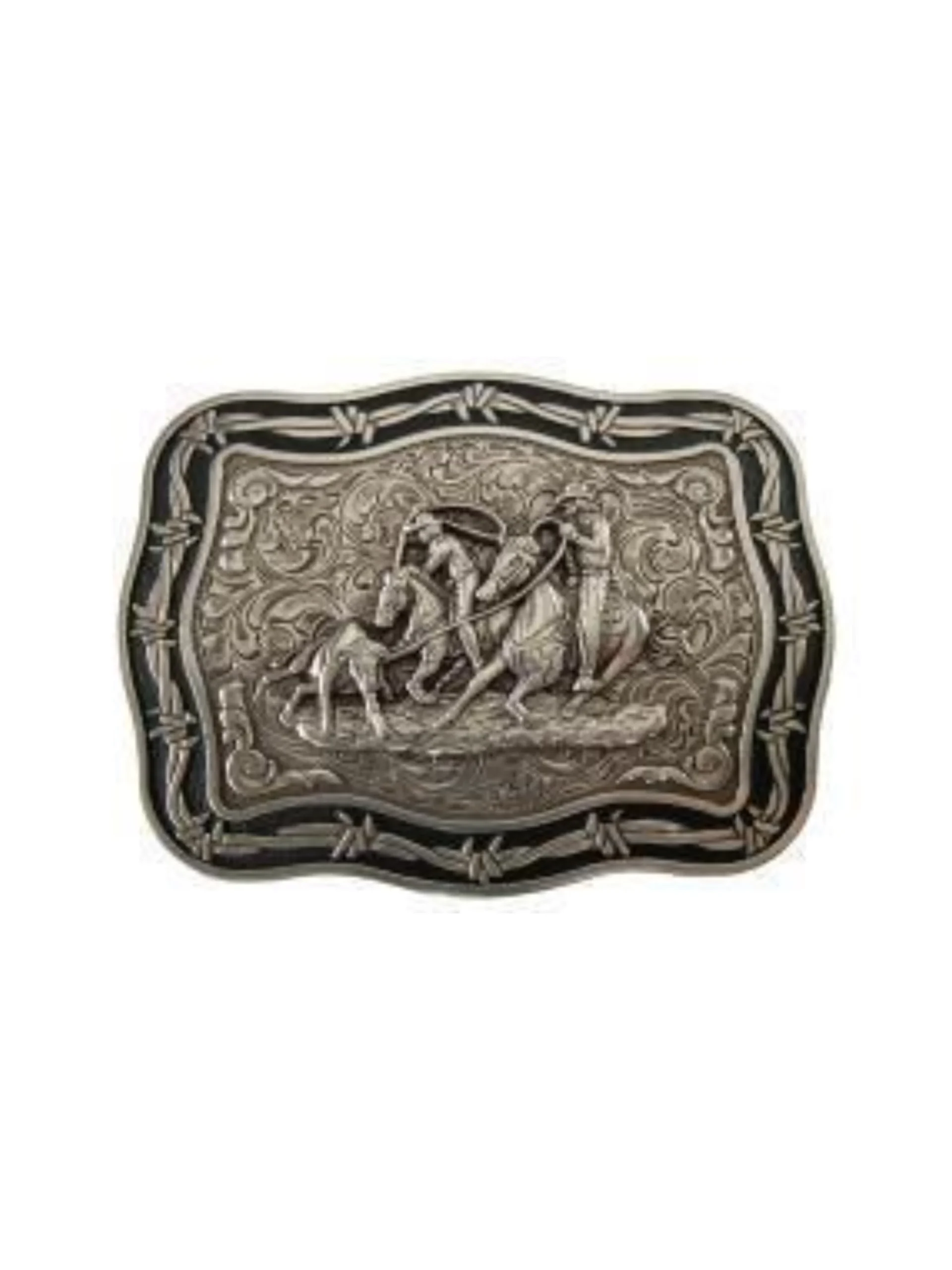 Boucle de Ceinture Rectangle Team Roper Crumrine