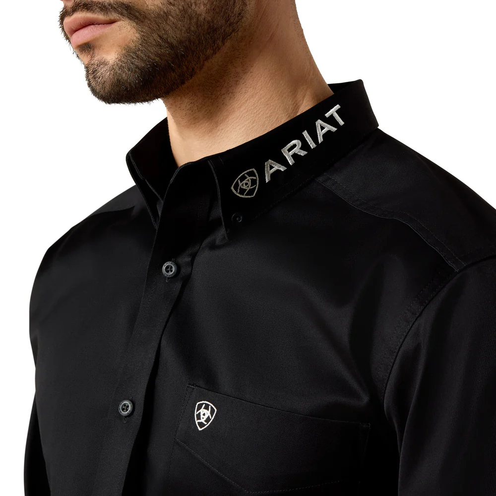 Chemise Team Logo Twill Ajustée - Homme – Image 5