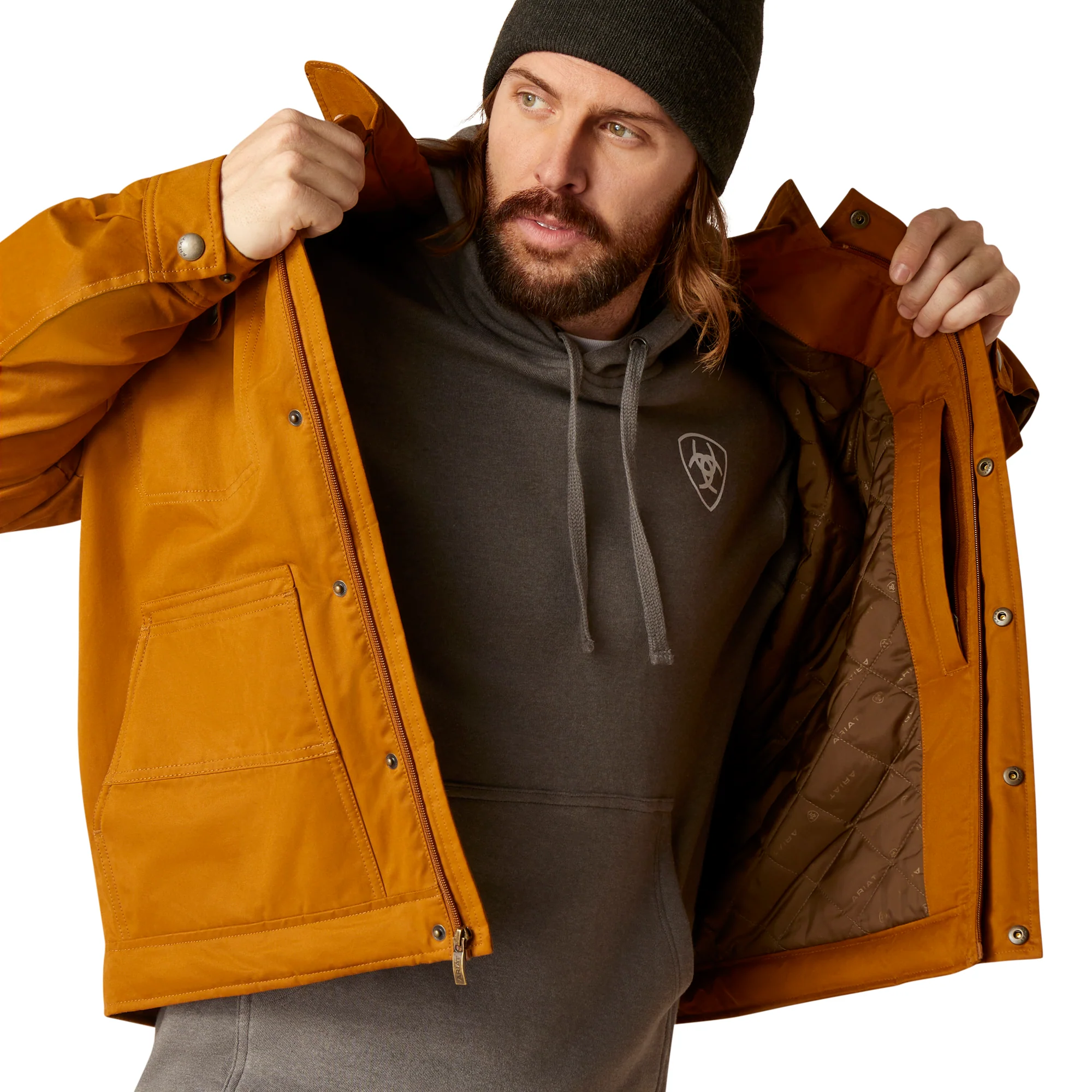 Manteau Grizzly 2.0 Chestnut - Homme – Image 4