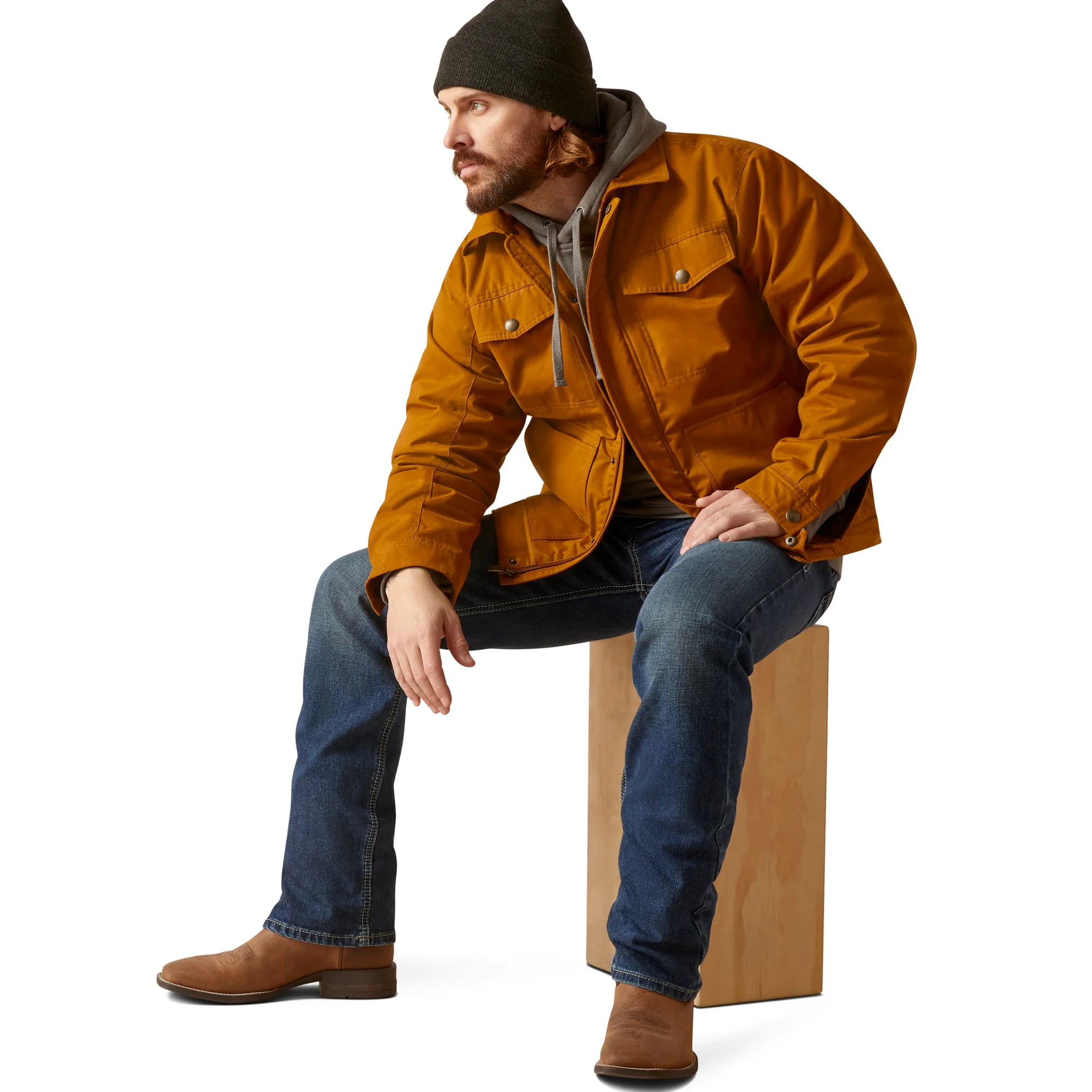 Manteau Grizzly 2.0 Chestnut - Homme – Image 6