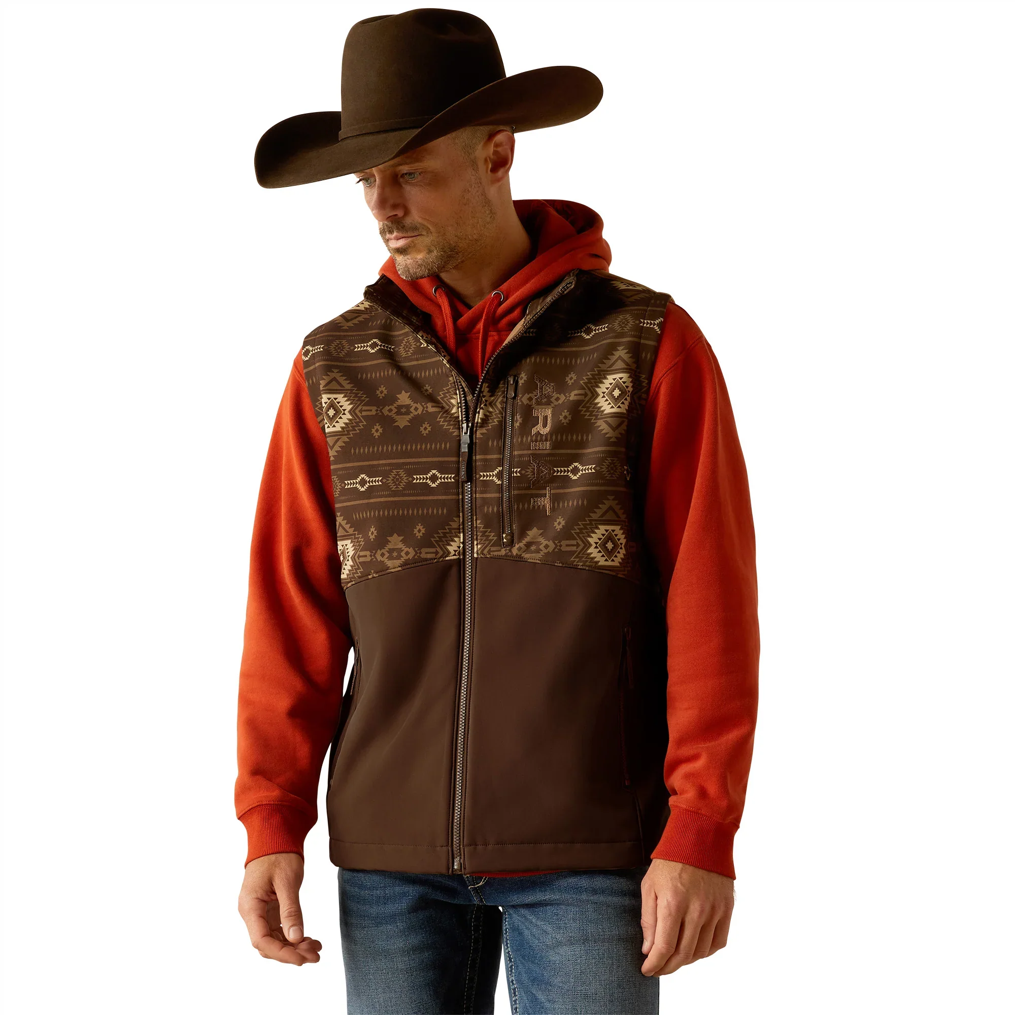Veste Ariat Logan Banyan Bark Southwest Print Softshell