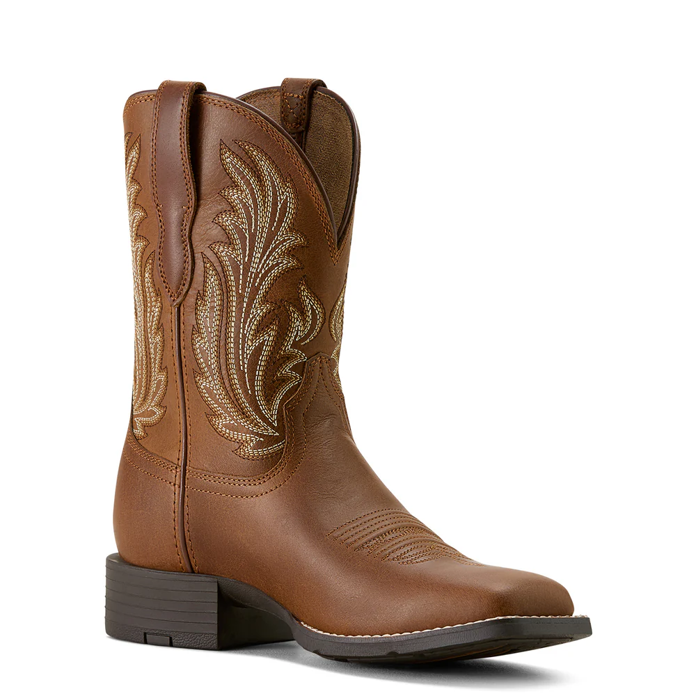 Bottes Western Round Up Filly à Bout Large Carré - Femme
