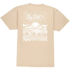T-Shirt Big Bill Homme Short-Sleeve Farming Graphic - Sand
