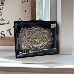 Boucle de ceinture 3 étoiles AndWest