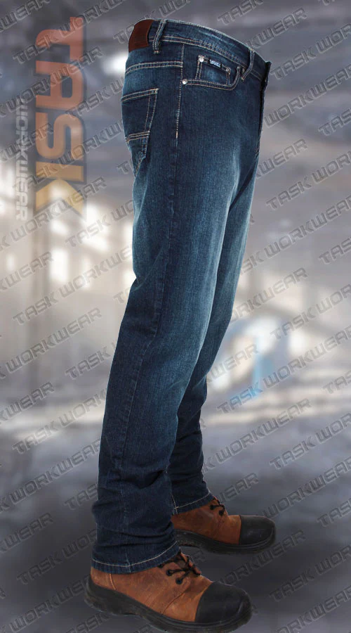 Jeans extensibles WRTK par Task TKE3197 – Image 3