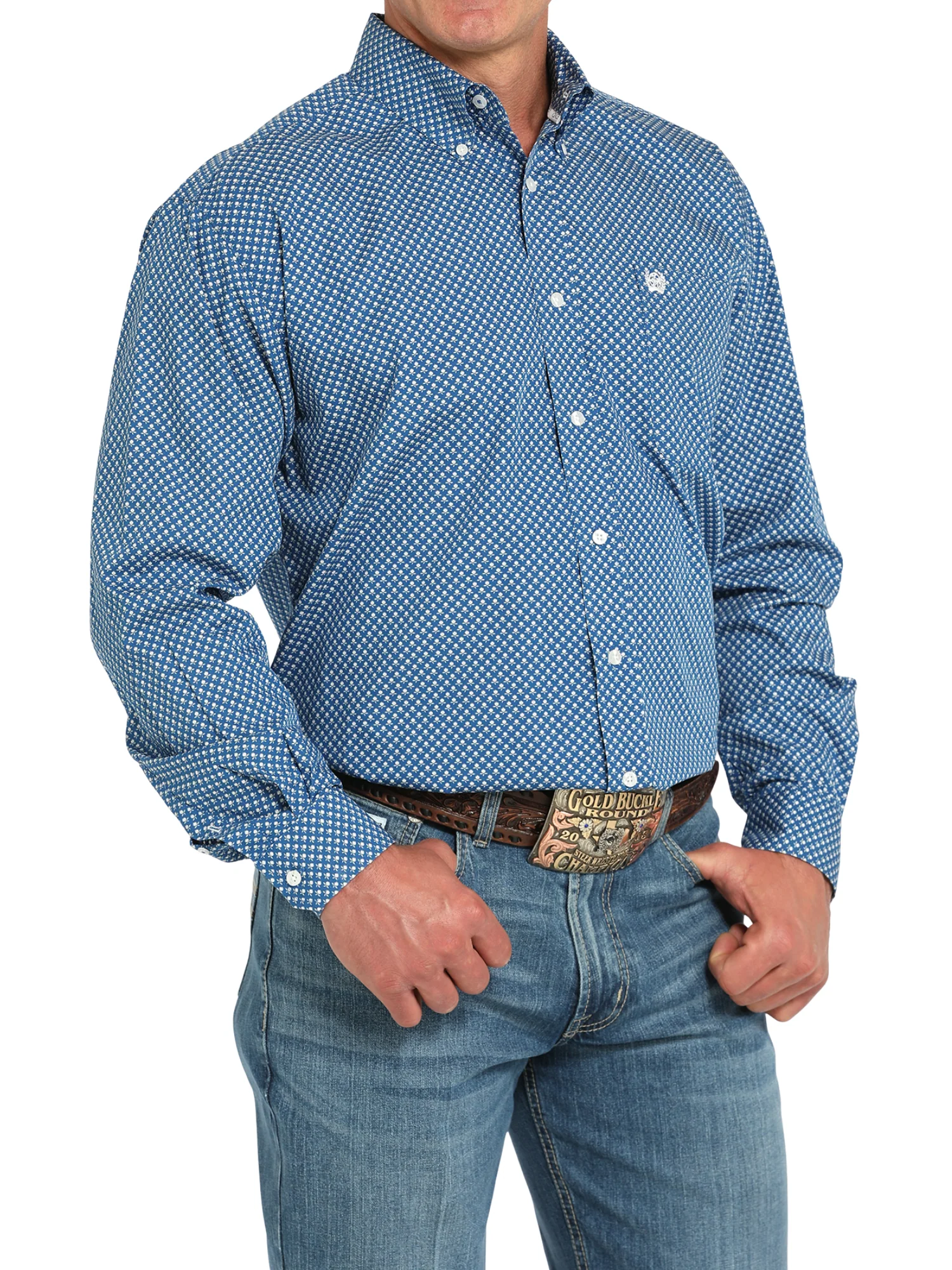 Chemise Western à Imprimé Floral – Homme
