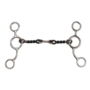 Mors Western twist dog bone à levier