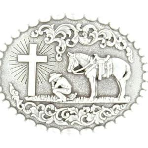 Boucle de ceinture cowboy prayer