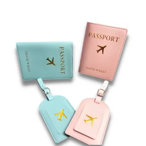 Protège Passeport + Étiquette valise⎮Bagages & Organisation
