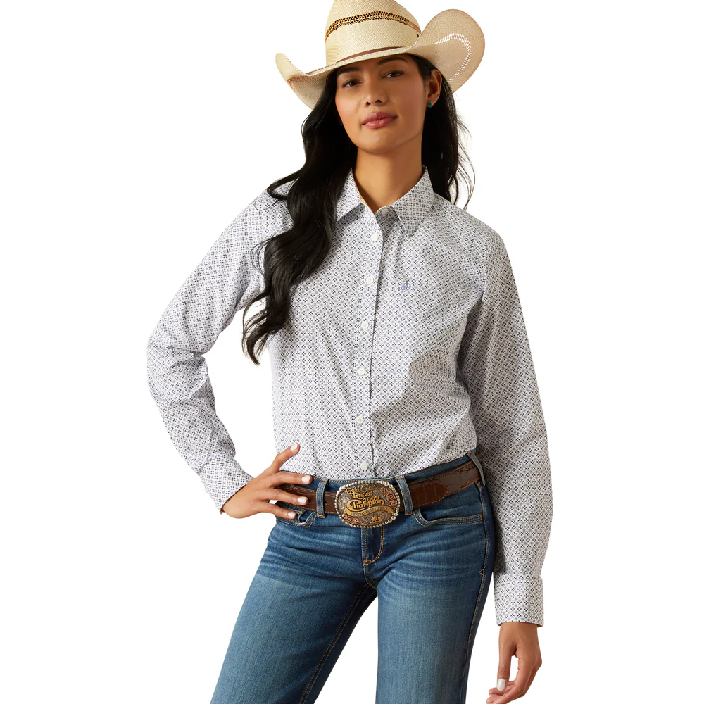 Chemise Kirby Wrinkle Resistant Ocean Geo - Femme – Image 2