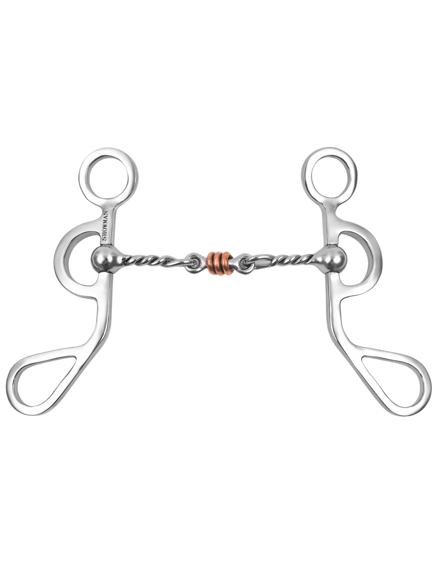 Mors Western Argentine Shank with Jointed Twisted Wire Dogbone – Image 2