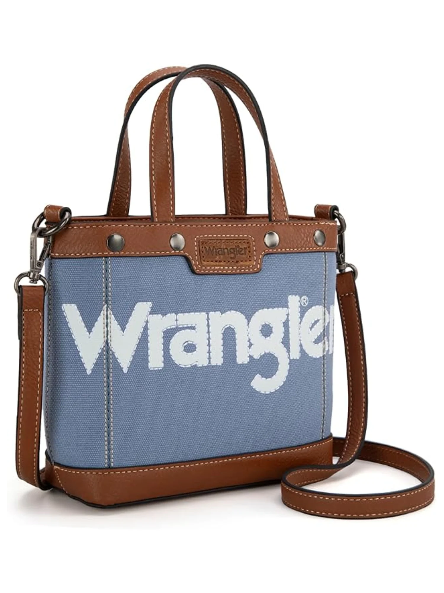 Sac à main Tote vintage à double anse et bandoulière – Image 8