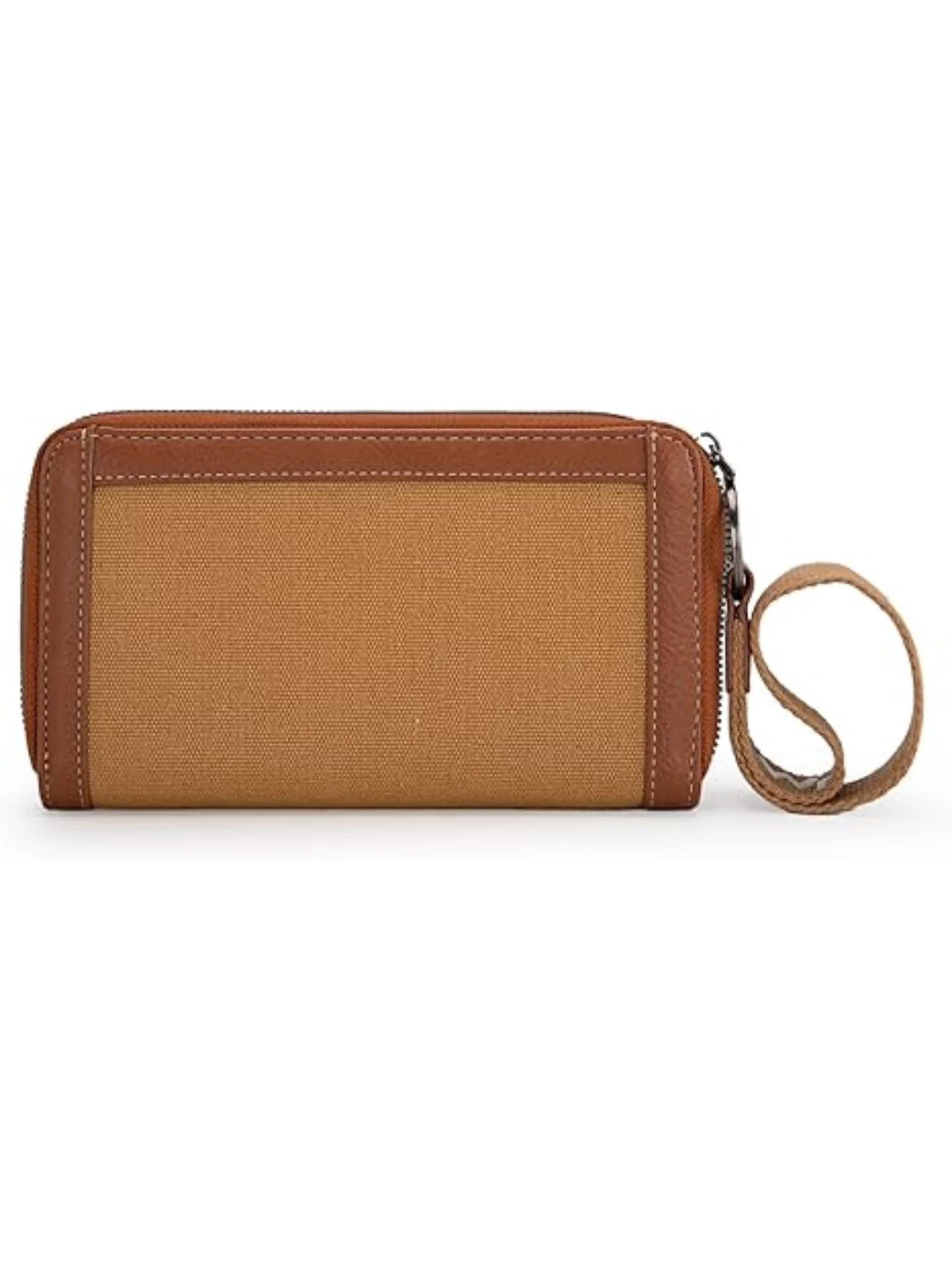 Porte-Monnaie Leather Trim Canvas – Image 8