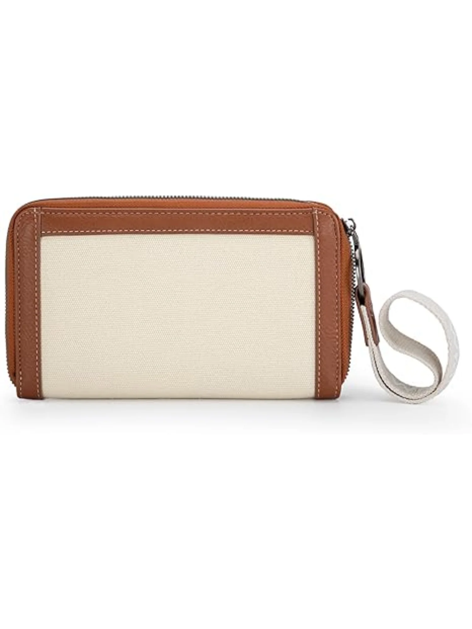 Porte-Monnaie Leather Trim Canvas – Image 4