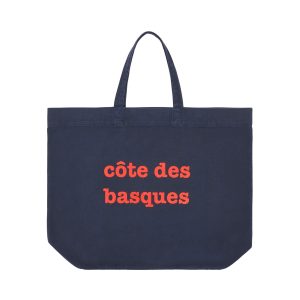 Cabas Côte Des Basques Marine