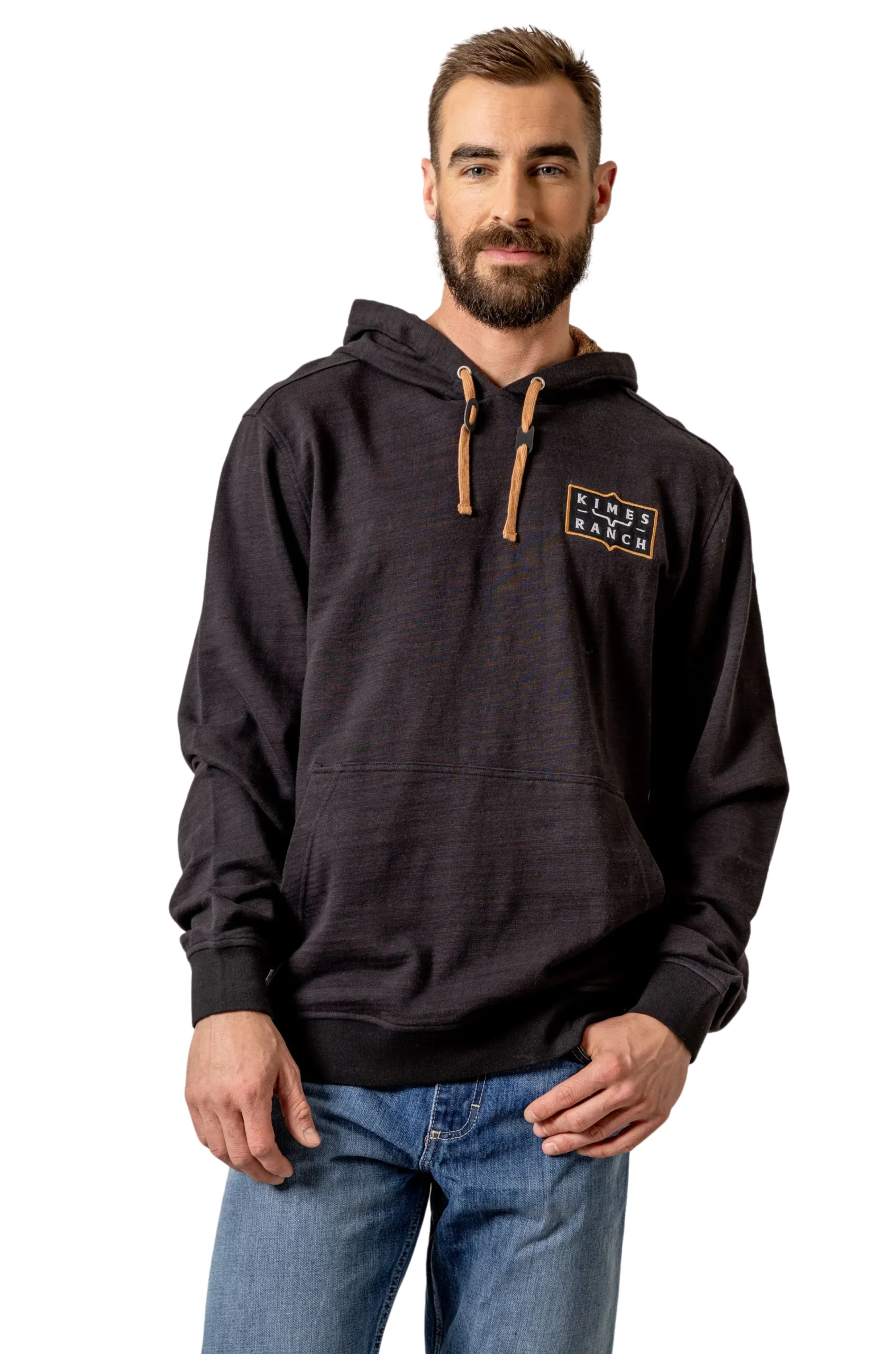 Chandail a capuchon Bowen Noir - Homme – Image 2