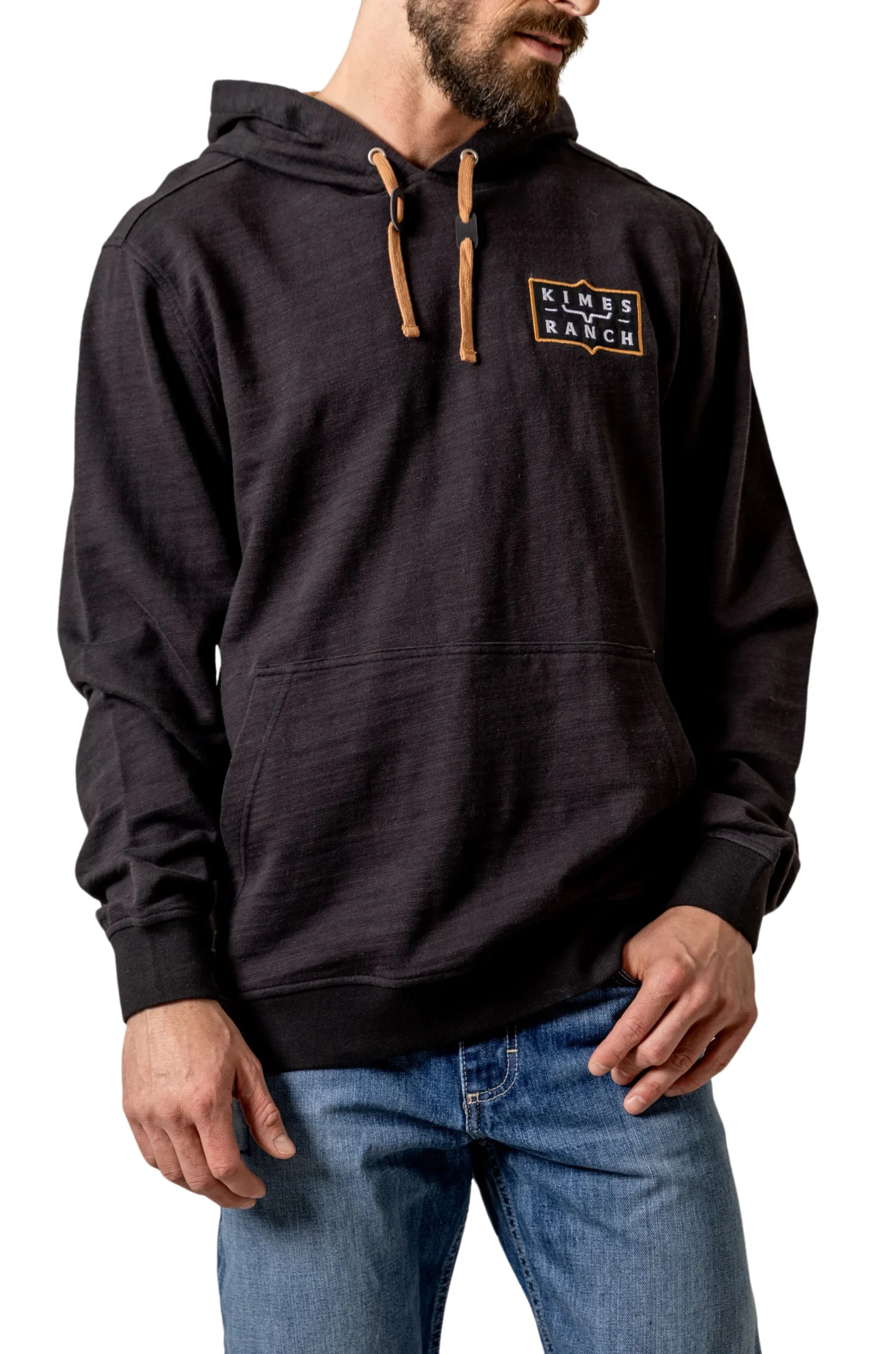 Chandail a capuchon Bowen Noir - Homme – Image 3