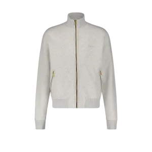 Pull Zip Molleton Gris