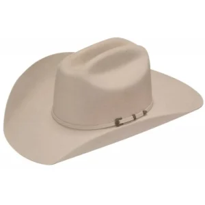 Chapeau Western Dallas en laine Silver Belly - Adulte