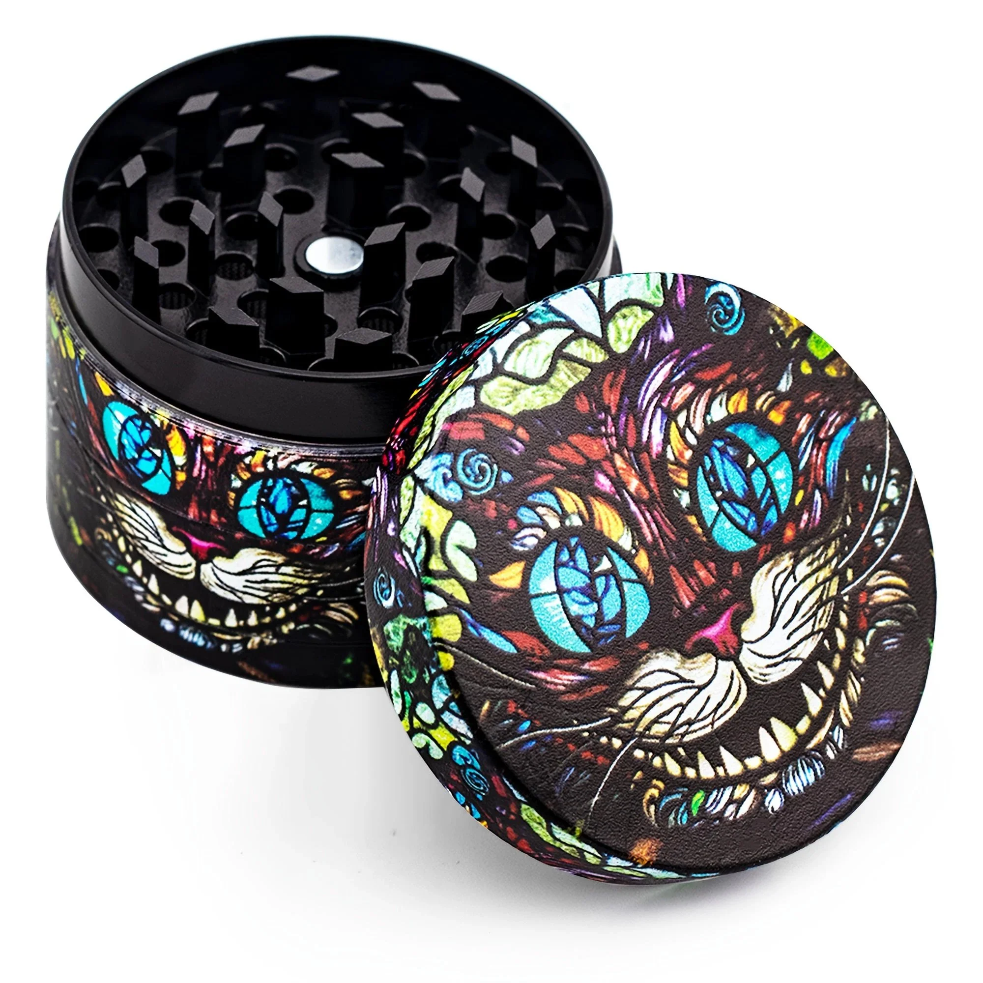 Chat Grinder Vitrail Zinc Manuel 4 Couches Couleurs – Image 6