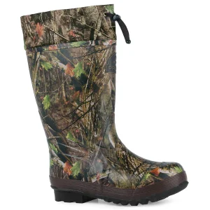 Bottes de pluie Prairie, camo Homme 14'' isolées, en caoutchouc naturel