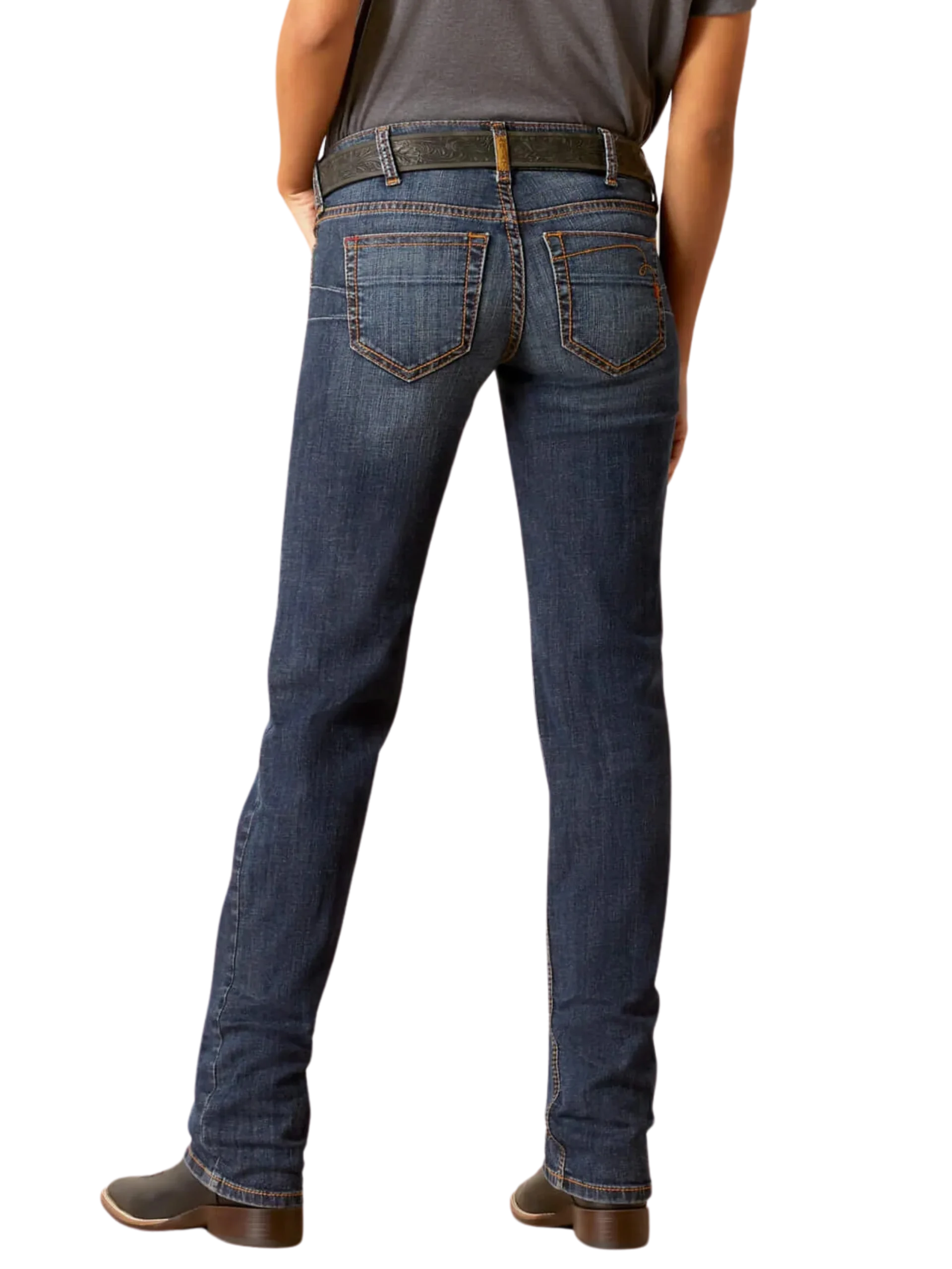 Jeans R.E.A.L. Charly Taille Basse Droite - Femme – Image 2