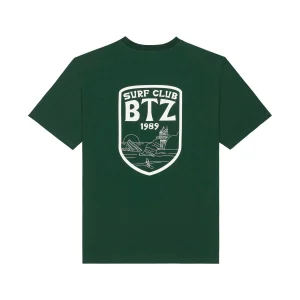 T-shirt Surf Club Lifeguard Vert Forêt