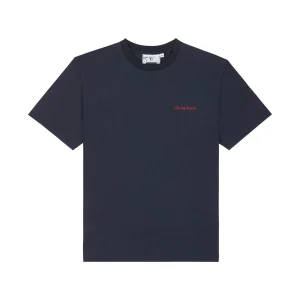 T-shirt côte des basques marine
