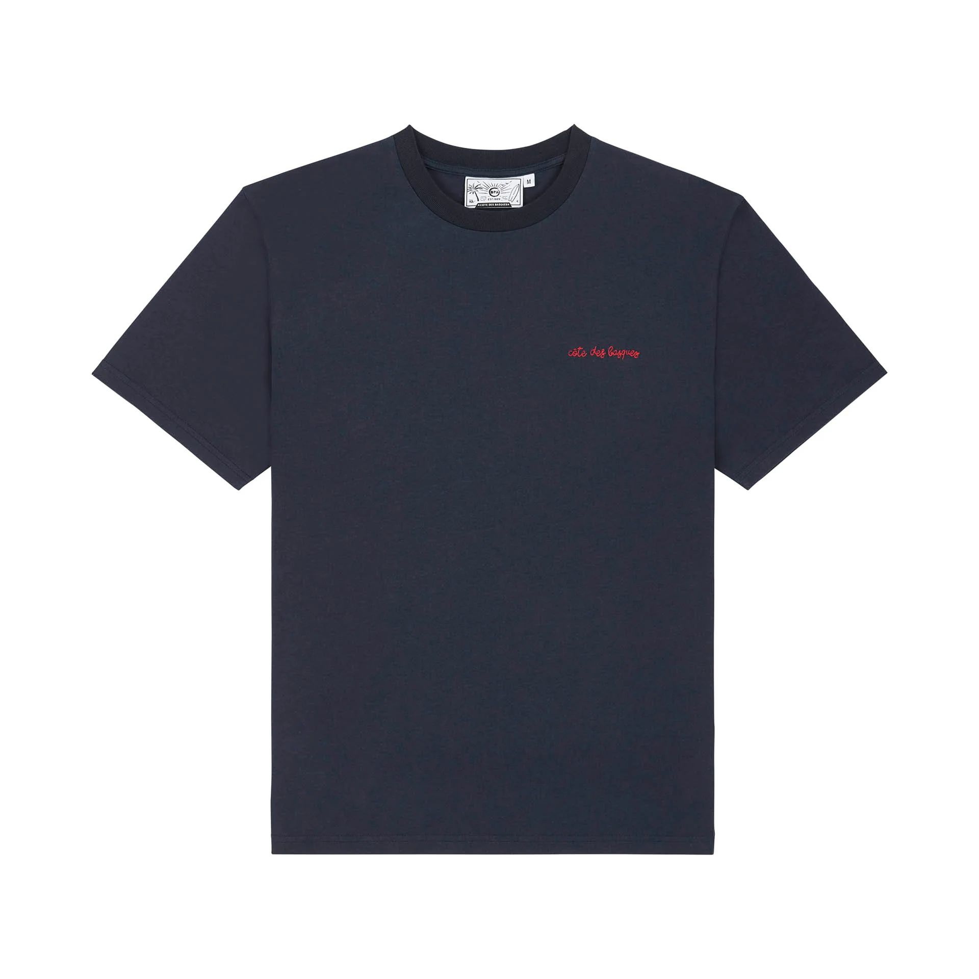 T-shirt côte des basques marine – Image 2