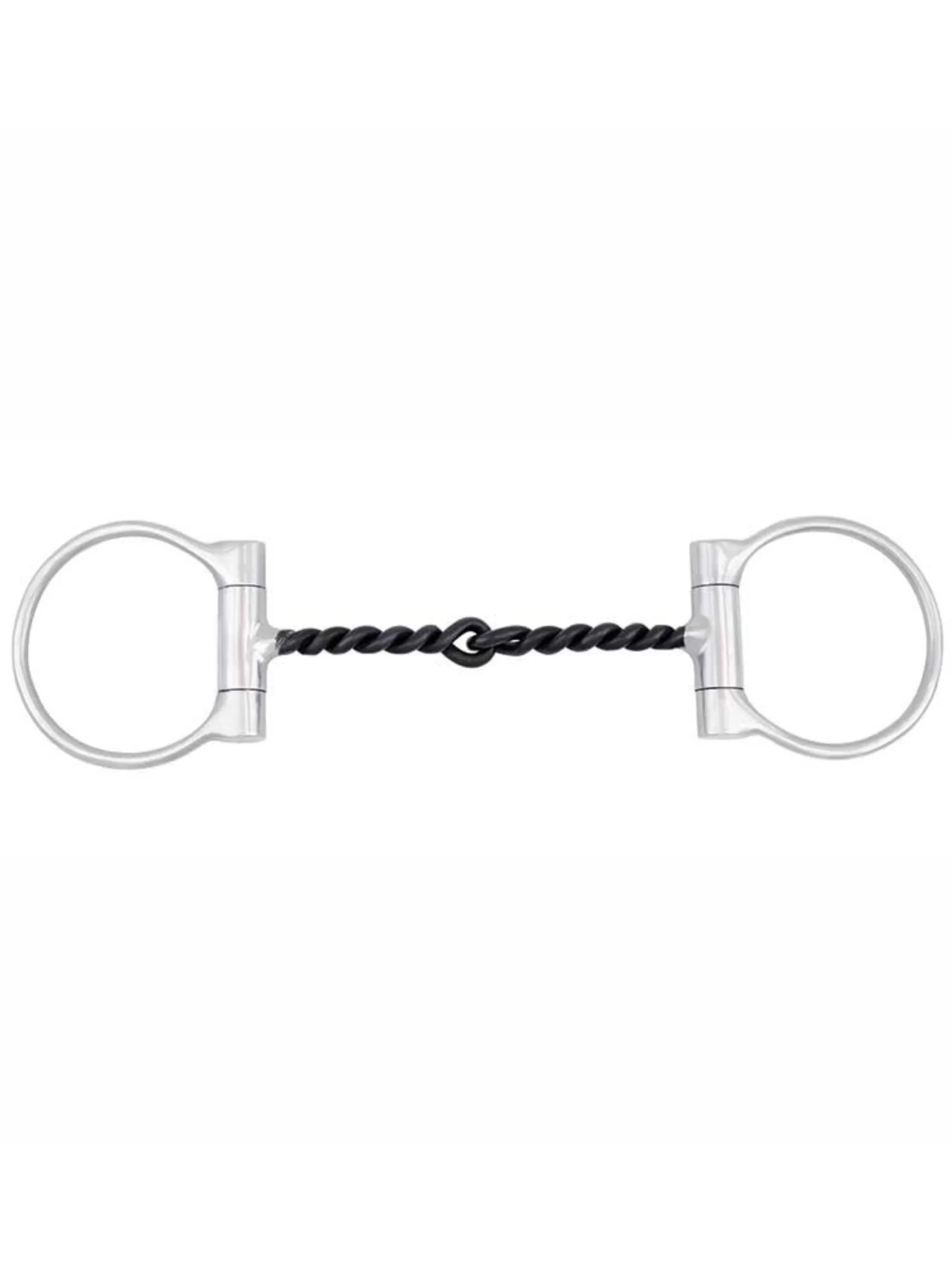 Mors Western Anneaux en D Twist (Iron Wire) – Image 2