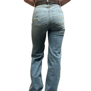 Jeans Olivia Trousers High Rise Blue - Femme